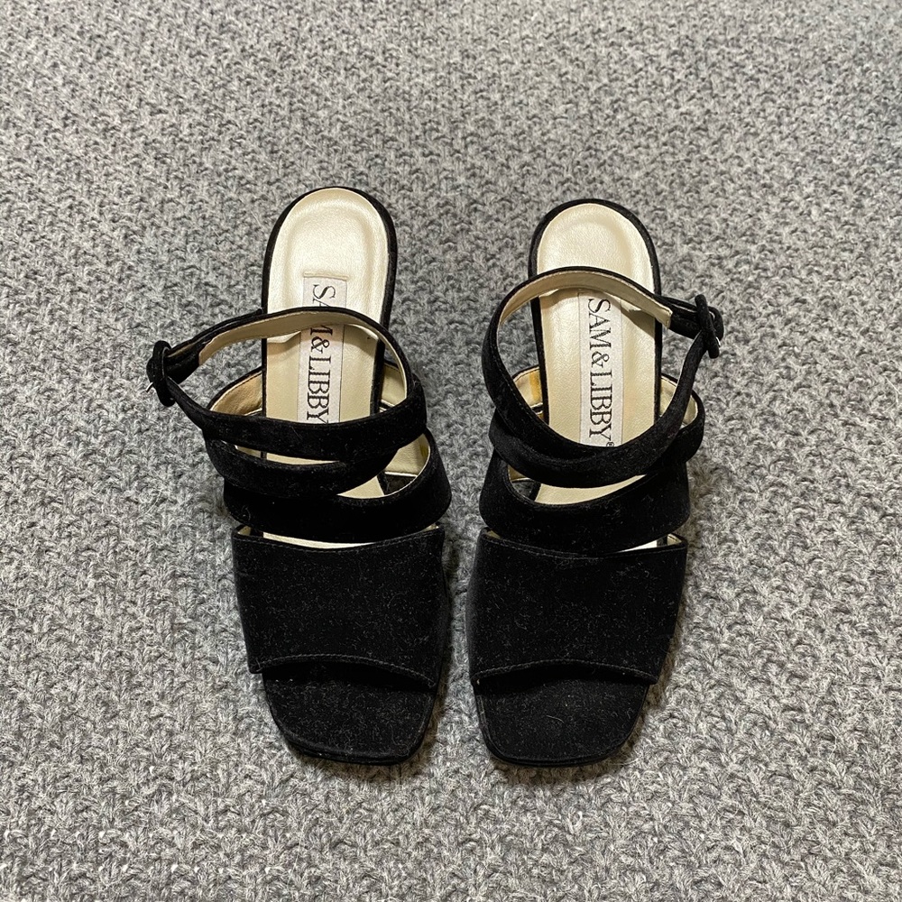 Sam & Libby Black Heels